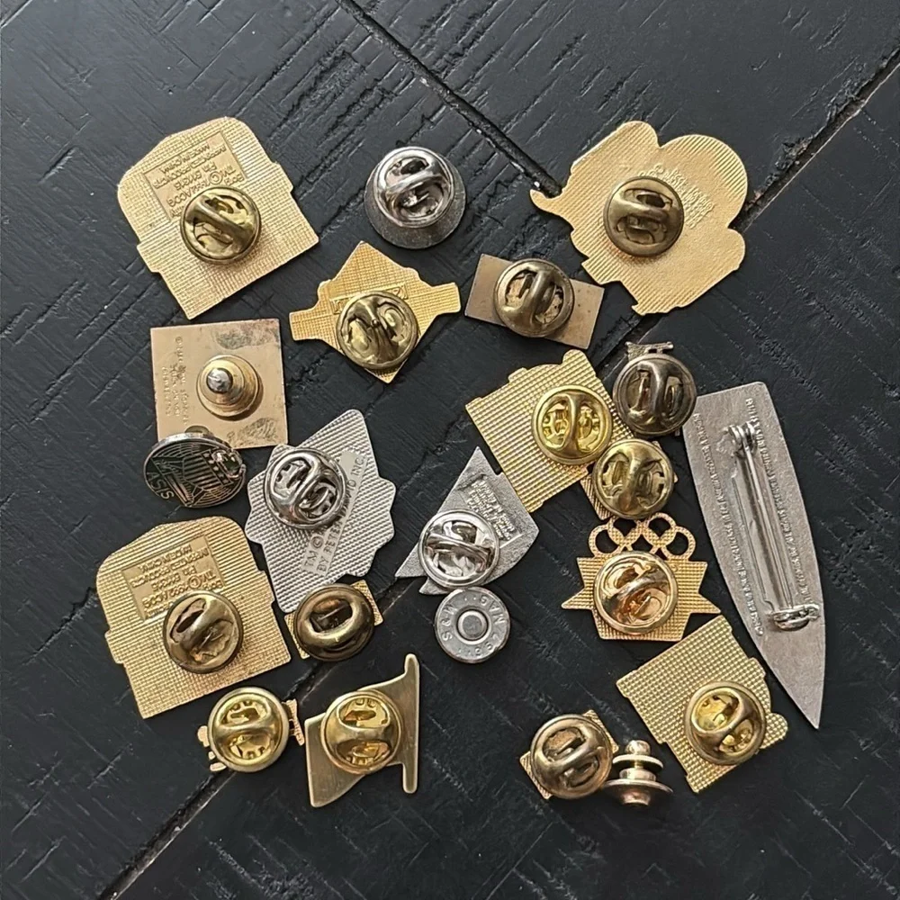 Assorted Vintage Pins Collection Lot Bundle